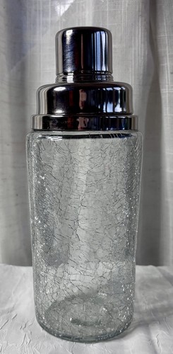Vintage crackle glass - vintage,